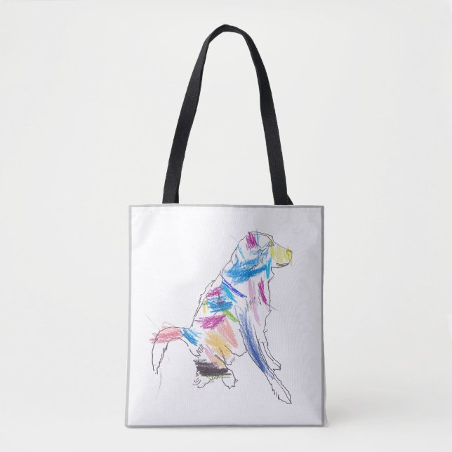 RainbowDog Book Bag (Front)