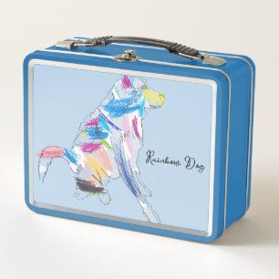 Rainbowdog Lunch pail Metal Lunch Box