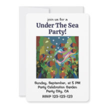 Rainbowfish Under The Sea Aquatic Birthday Party