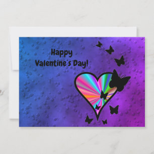 Rainbowheart and Butterfly Save The Date