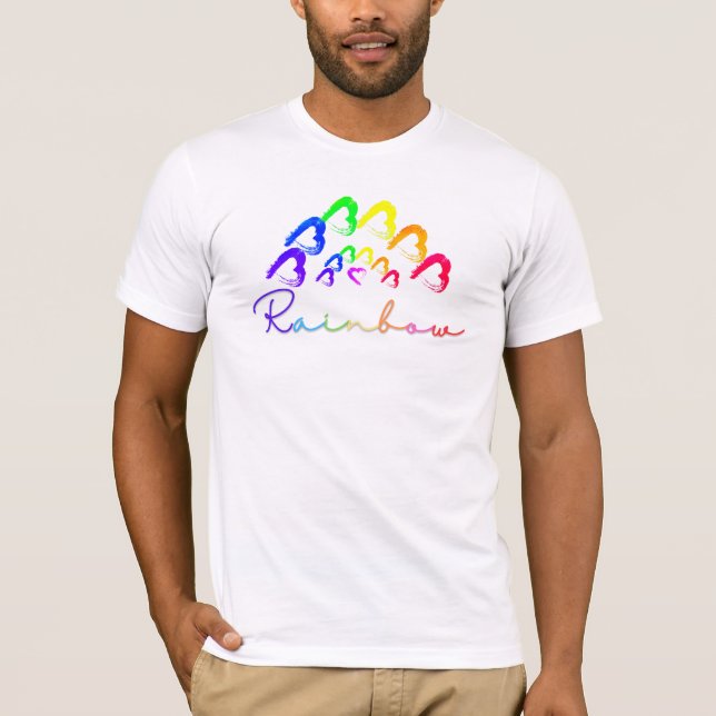 RainbowHearts T-shirt (Front)