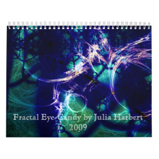 Rainbowjellyfish Fractal Eye-Candy - Customised Calendar