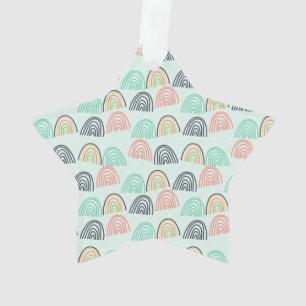 Rainbows and Unicorns Ornament