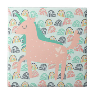Rainbows and Unicorns Tile