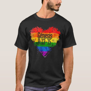 Rainbows as a Promise From God Gen. 913-15 T-Shirt