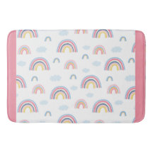 Rainbows Boho Pink Blue Yellow Fun Girly