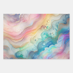 Rainbows & Bubbles Gift Wrap Sheets