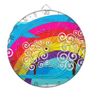Rainbows Dartboard