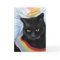 Rainbow's End Angel Cat Painting Note Card