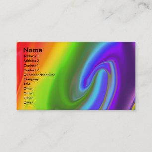 Rainbow's End business card