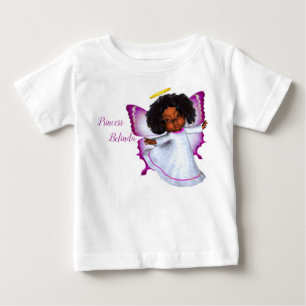 Rainbows, Fluffy clouds & Butterfly Girl Baby T-Shirt