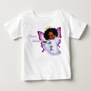 Rainbows, Fluffy clouds & Fairy Butterfly Girl Baby T-Shirt