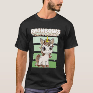 Rainbows Follow Unicorns Unicorn T-Shirt