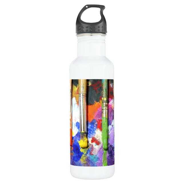 Rainbows In Progress Photography 710 Ml Water Bottle (Front)