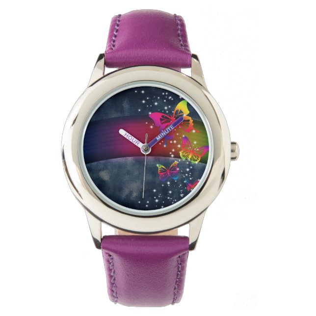 Rainbows n Butterflies Watch (Front)