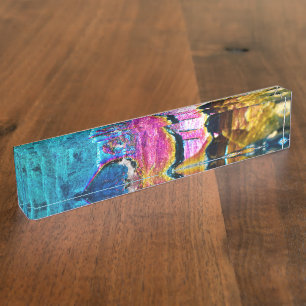 Rainbows of Stone  Nameplate