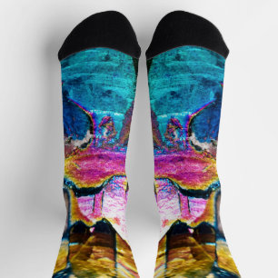 Rainbows of Stone Socks