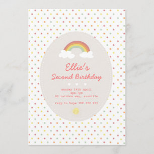 Rainbows & Sunshine Invitation