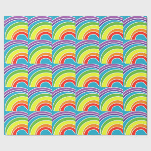 Rainbows  wrapping paper