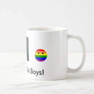 rainbowsmiley, rainbowsmiley, rain... - Customised Coffee Mug
