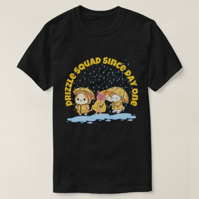 Raincoat rebesl - animal lover gifts T-Shirt (Design Front)