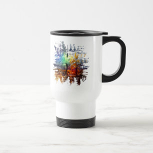 "Raindancer" Plastic Travel Mug