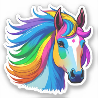Raindbow Horse