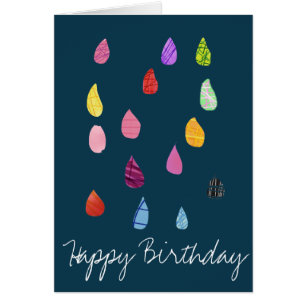 Raindrop boho colourful creative