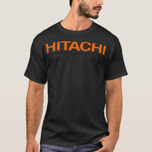 Raindrop Hitachi Construction Machinery Reflection T-Shirt