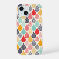 Raindrop Pop Art Dot Pattern