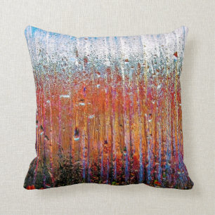 Raindrops Art Cushion
