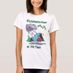 Raindrops Camping T-Shirt