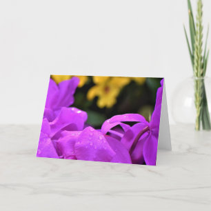 Raindrops, card