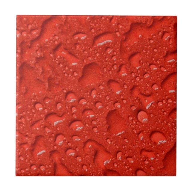 RAINDROPS GOTAS DE CHUVA REGENTROPFEN TILE (Front)
