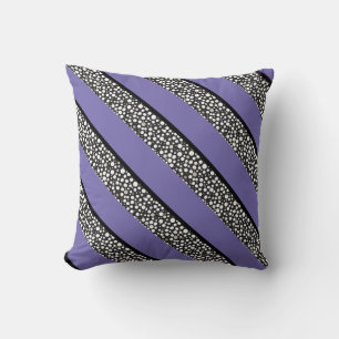 Raindrops I Small Stripes Left Cushion