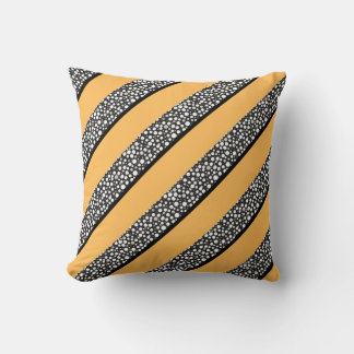 Raindrops I Small Stripes Right Cushion