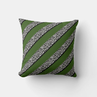Raindrops I Small Stripes Right Cushion
