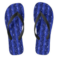 Raindrops on blue Metal