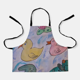 Raindrops on Ducklings Apron