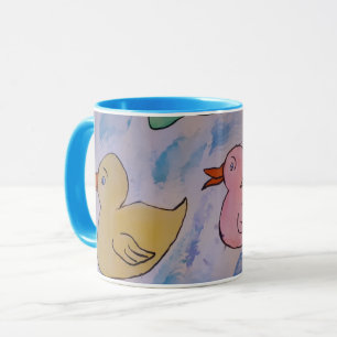 Raindrops on Ducklings Mug