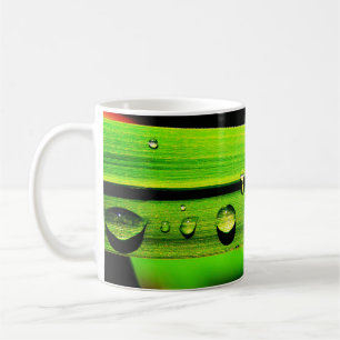 Raindrops on Grass Coffee Mug
