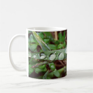 Raindrops on Grass Coffee Mug