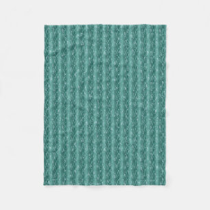 Raindrops on green Metal Fleece Blanket