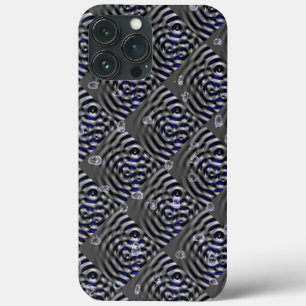 Raindrops on Metal iPhone 13 Pro Max Case
