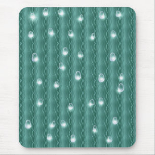 Raindrops on Metal Mouse Mat