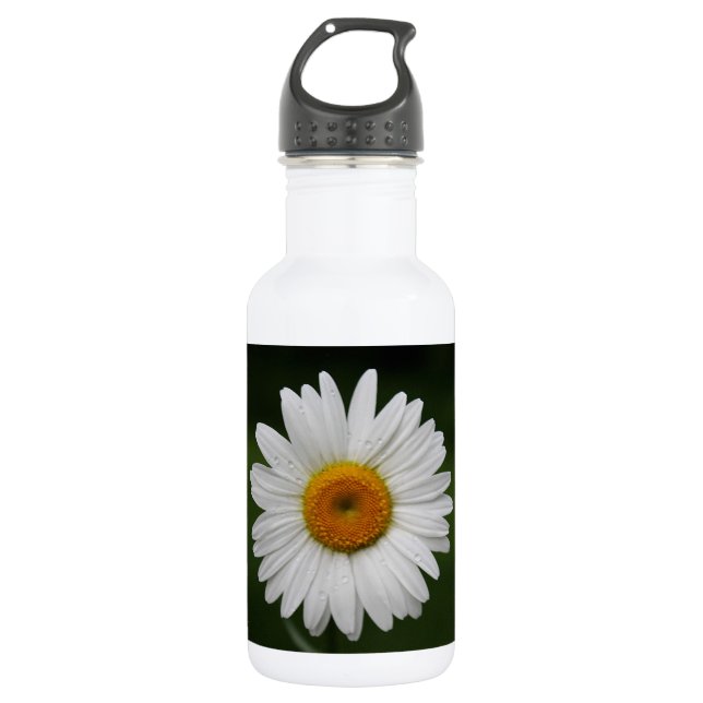 Raindrops on Petals 532 Ml Water Bottle (Front)