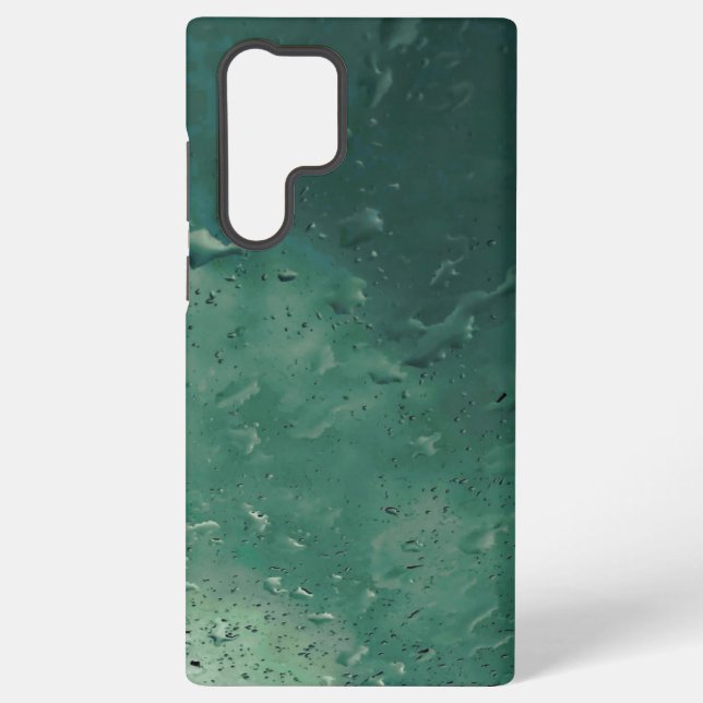 raindrops on the window  samsung galaxy s22 ultra case (Back)