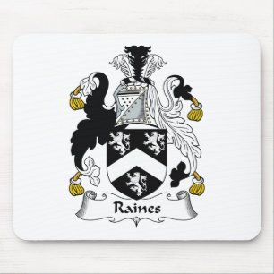 Raines Family Crest Mouse Mat