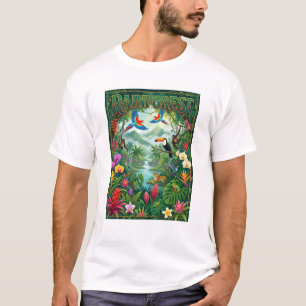 Rainforest colourful design T-Shirt