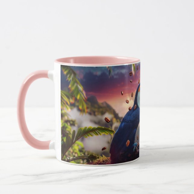 RAINFOREST DAY - TOUCAN MUG (Left)